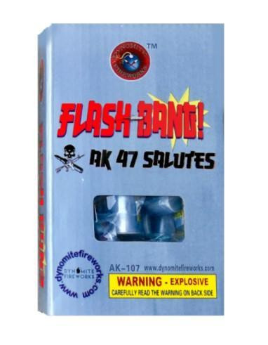 AK47 Flash Bang Silver Salutes