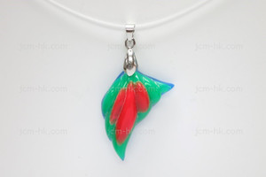 18x32mm Lucite Carved Designer Bead Pendant [z1110]