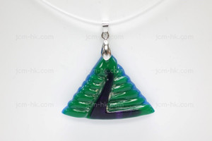 42X30mm Lucite Carved Designer Bead Pendant [z1134]