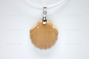 28X28mm Wood Carved Designer Bead Pendant [z1535]