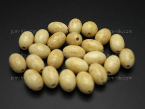 8x10mm Buffalo Bone Oval Beads Antique Color 20pcs. [z2153]
