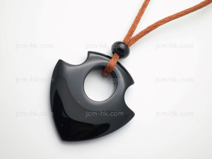 38x38mm Black Onyx Pendant [e3159]