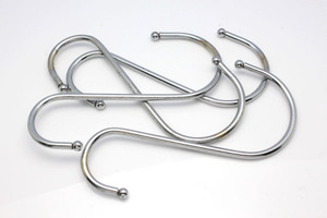 70x120mm Metal S Hook for Hanging Bead String 5pcs. [xm3]