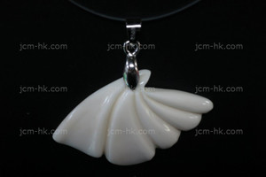 32x65mm Buffalo Bone Carved Designer Bead Pendant [z7019]