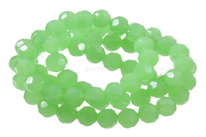 6mm Larimar Faceted Round Beads 15.5" synthetic [c6a64]