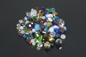 Mix & Match 4mm Shape Crystal Faceted 100 Beads [xu1x]