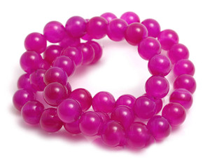 10mm Rose Agate Round Beads 15.5" dyed [10f11]