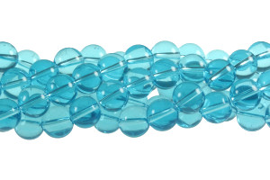 12mm Aquamarine Round Beads About 28pcs synthetic [12a34s]