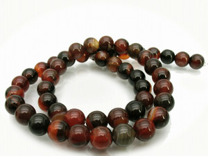6mm Agate Round Beads 15.5" natural [6d30]
