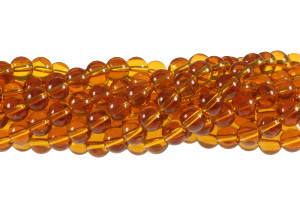 8mm Topaz Round Beads About 40pcs synthetic [8a7s]