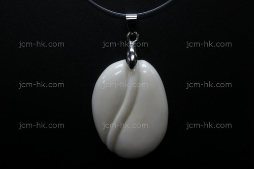 26x36mm Buffalo Bone Designer Designer Bead Pendant [z7444]