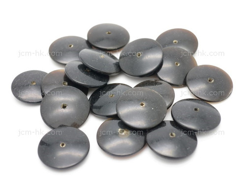 14mm Buffalo Horn Disc Beads 78pcs. [z1922]