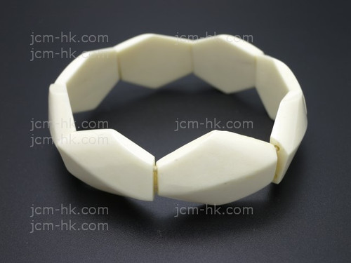 18mm Buffalo Bone Elastic Bracelet [z7861]