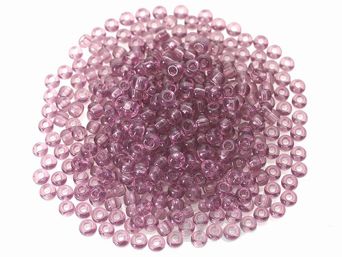 Seed bead 2mm 11/o 1000pcs, Transparent Purple [g16-2]