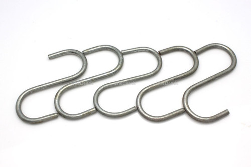 50x60mm Metal S Hook For Hanging Bead String 5pcs.