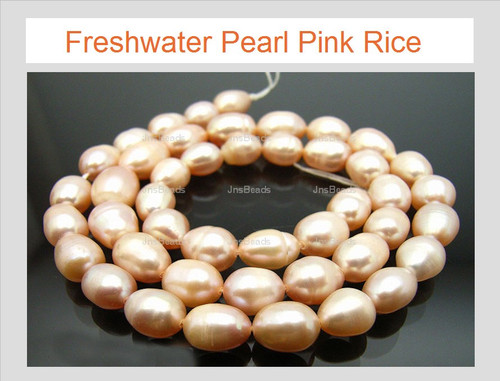 10-11mm Freshwater Pearl Rice 15.5"