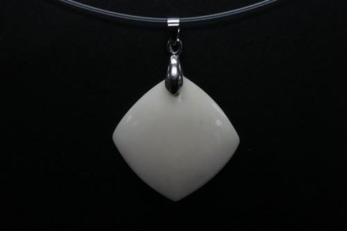 30x30mm Buffalo Bone Designer Bead Pendant [z8352]