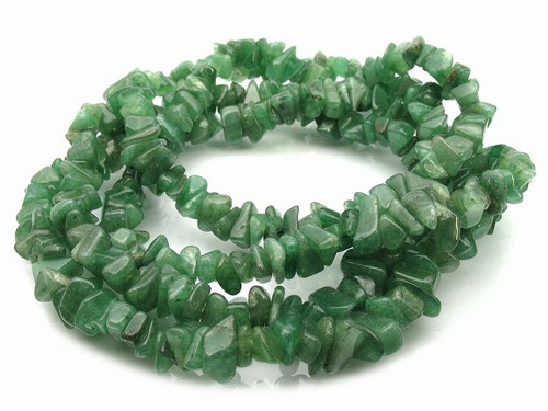 8-12mm Aventurine Chips 15.5" [cb15]