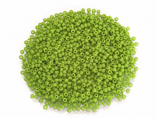 Seed Beads 2mm 11/o 1000pcs, Opaque Light Green [g44-2]