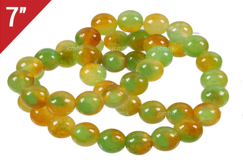 12mm Watermelon Jade Round Loose Beads About 7" dyed [i12b94]