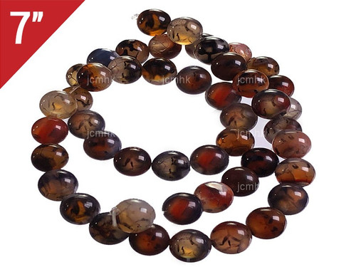 12mm Red Fire Agate Round Loose Beads About 7" heated [i12f17r]