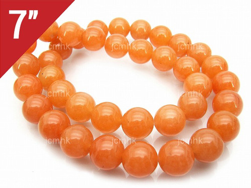 8mm Red Aventurine Round Loose Beads About 7" natural [i8a1]