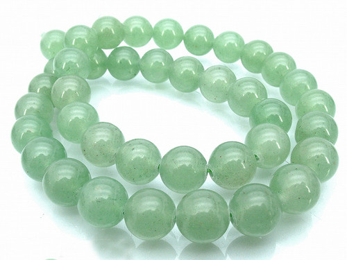 12mm Green Aventurine Round Beads 15.5" natural [12b2]