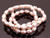 7-8mm Pink Rice Freshwater Pearl 14-15" AA Grade Lustre [p7f]
