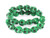 18x13mm Green Magnesite Skull Beads 15.5" [t175g]