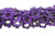 20mm Purple Magnesite Flower Donuts Beads 15.5" [t364p]