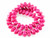 12x7mm Pink Magnesite Pumpkin Beads 15.5" [t513f]
