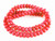 4mm Red Magnesite Rondelle Beads 15.5" [t531r]