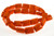 10x14mm Orange Magnesite Rectangular Beads 15.5" [t538h]