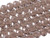 12x8mm Smoky Glass Faceted Rondelle About 36 Bead [uc5a24]