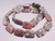 13x18x6mm Fossil Jasper Pillow Beads 15.5" natural [w330]