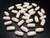 7mm Top Quality 0.5" Buffalo Bone Hairpipe Beads 10pcs. [x184b]