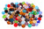 [ux906] Big Pack 6mm Crystal Faceted Shape Beads Approx.60~75pcs.