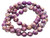 6mm Purple Sea Sediment Round Beads 15.5" dyed [6r55p]