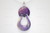 32x55mm Buffalo Bone Dangling Designer Bead Pendant, Natural Dyed [z7265]