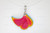 32x40mm Lucite Carved Designer Bead Pendant [z1108]