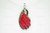 26X45mm Lucite Carved Designer Bead Pendant [z1162]