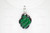 25X28mm Lucite Carved Designer Bead Pendant [z1177]