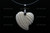 30X35mm Buffalo Bone Heart Designer Bead Pendant [z1309]