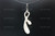15X48mm Buffalo Bone Designer Bead Pendant [z1352]