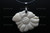 48X42mm Buffalo Bone Flower Designer Bead Pendant [z1411]