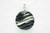 30X30mm Buffalo Horn Carved Designer Bead Pendant With 925 Silver Setting [z1628]