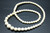 6-12mm Buffalo Bone Beads Necklace 16" [z5141]