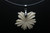 30x26mm Buffalo Bone flower Designer Bead Pendant [z5697]