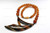65x60mm Amber Horn Necklace 18" [z7563]