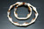 20x8mm Buffalo Bone & Wood Necklace 18" [z7580]